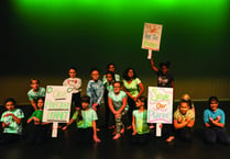 Children use dance to highlight fears for the planet