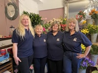 Sue comes home to realise her floristry dream