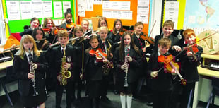 Community efforts help children to begin making music