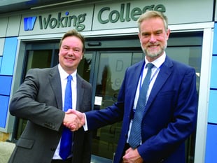 Woking College praised at Prime Minister’s Questions