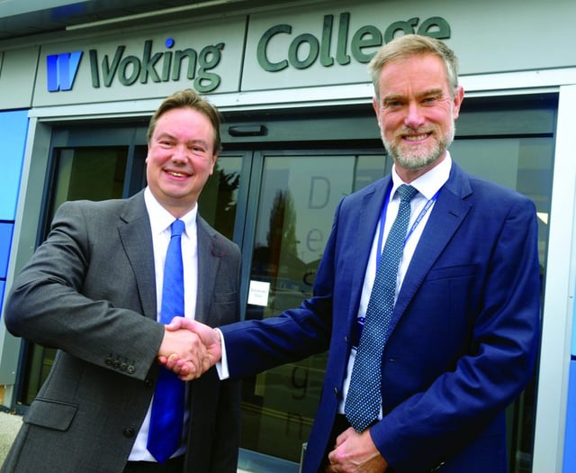 Woking College praised at Prime Minister’s Questions