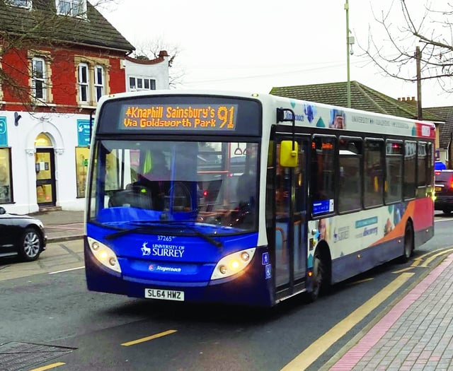 Staff shortages cause changes to local bus services