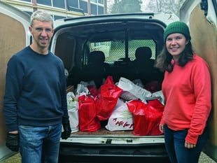 Busy Christmas for Woking Foodbank