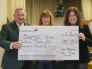 Golfers surpass charity target