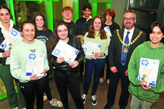 Life savers receive their awards