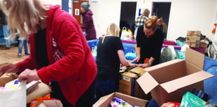 So grateful for 'avalanche' of aid from a supportive community