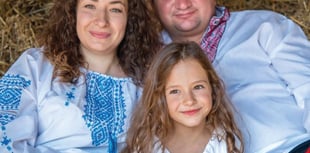 Fitness group supporting mum and daughter who fled Ukraine war