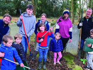 Cemetery clear-up discovers soldier’s grave marker