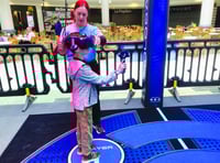 Virtual reality gaming provides loads of family fun