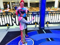 Virtual reality gaming provides loads of family fun