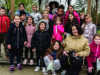 Fitness group helps Ukrainian family settle in