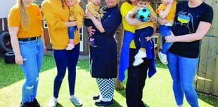 Nursery has been staunch in support of war-torn country