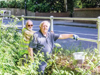 Village sparkles for Platinum Jubilee thanks to clean-up team