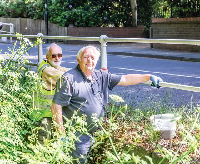Village sparkles for Platinum Jubilee thanks to clean-up team