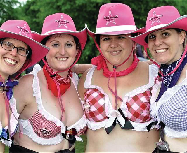Residents putting their best foot forward for MoonWalk