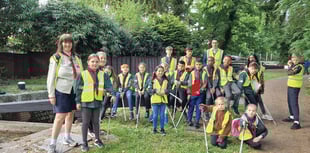 Cubs and Beavers help ‘Trash the Trash’ 