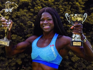 Woking woman scoops bodybuilding titles