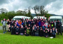 Scouts rise to the challenge of mountainous trek