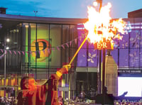 Woking’s jubilee beacon paid tribute to Her Majesty’s 70-year reign