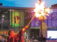 Woking’s jubilee beacon paid tribute to Her Majesty’s 70-year reign
