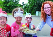 Pupils learn about Queen’s reign in style