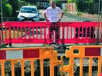 Repairs underway on dangerous sinkhole