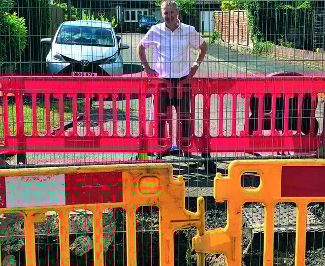Repairs underway on dangerous sinkhole