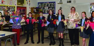 Bunting workshop teaches sewing as a life skill for young people