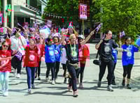 Dance tribute fills town centre with colour and movement 
