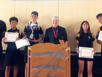 Enterprising students beat the heat at school's Dragon's Den competition