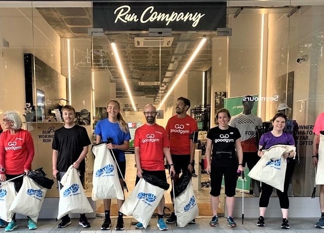 On the run while caring for local environment