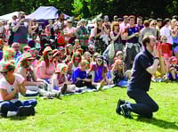 Big crowds welcome the return of village fayre