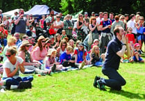Big crowds welcome the return of village fayre