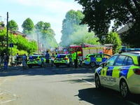Man dies after fire in flat