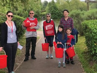 Bucket challengers make a point about the world’s water