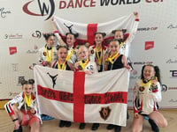 World Cup victory for gold winning dancers