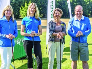 West Byfleet golfers chip in to aid club’s charity