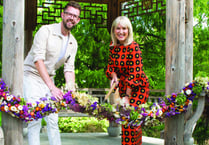 TV star inspired by brilliant show blooms