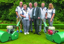 Grant helps to keep club’s green in tip-top condition