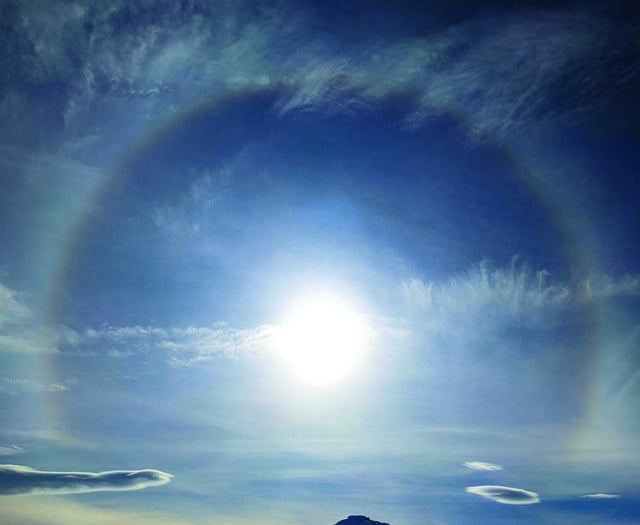 Local photographer’s ‘sun halo’ shortlisted for prestigious award