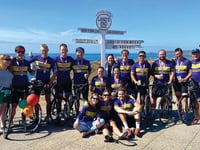 Teachers cycle 1,000 miles in fundraising tribute to late colleague