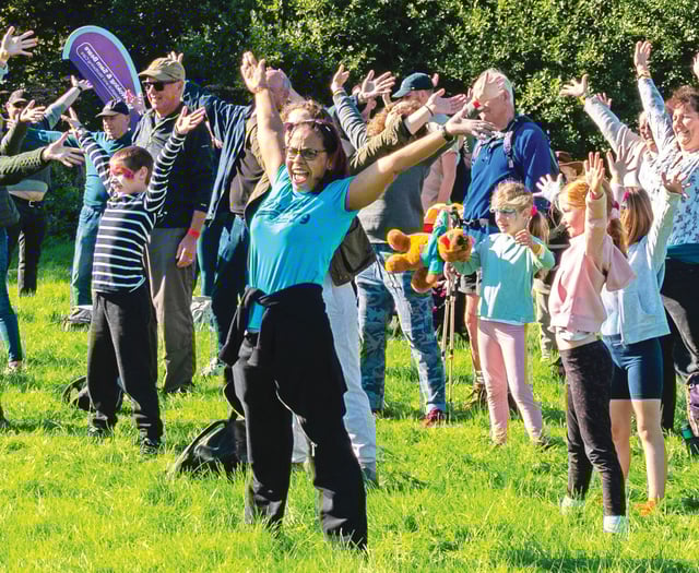 Another spectacular event, as hospice supporters step out to raise funds