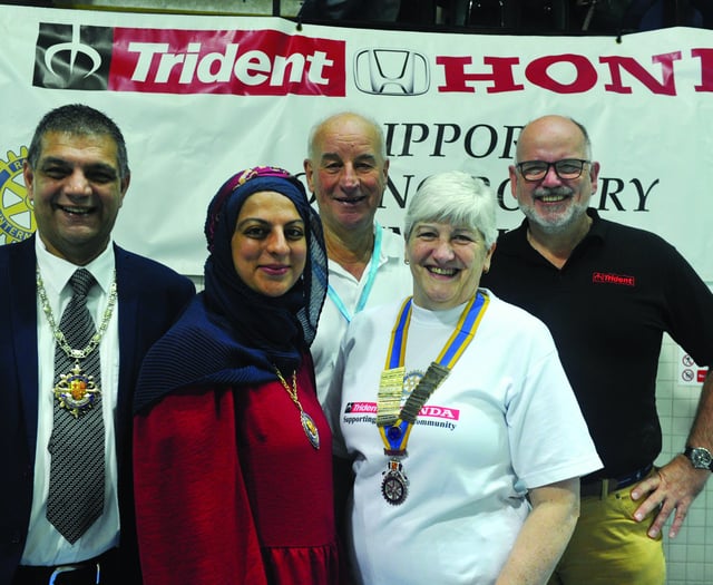 Teams splash out to support charities