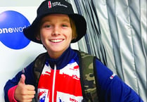 Marley in his ‘happy place’ at wakeboard world championships