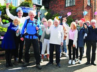 Shaun treks home after 4,000 miles across 14 countries