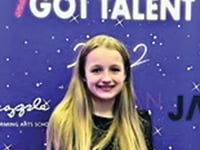 Zoey displays performing skills for Autism’s Got Talent