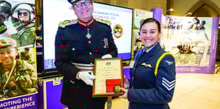 Student cadet selected to support Lord-Lieutenant