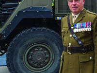 CCF commander returns to Falklands to lay wreath