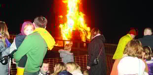 Fun evening sets the night on fire