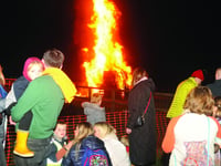 Fun evening sets the night on fire